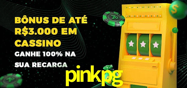 pinkpg melhor bônus de depósito